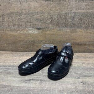 SAS Roamer Black Leather Mary Jane Comfort Shoe Women's Size 9